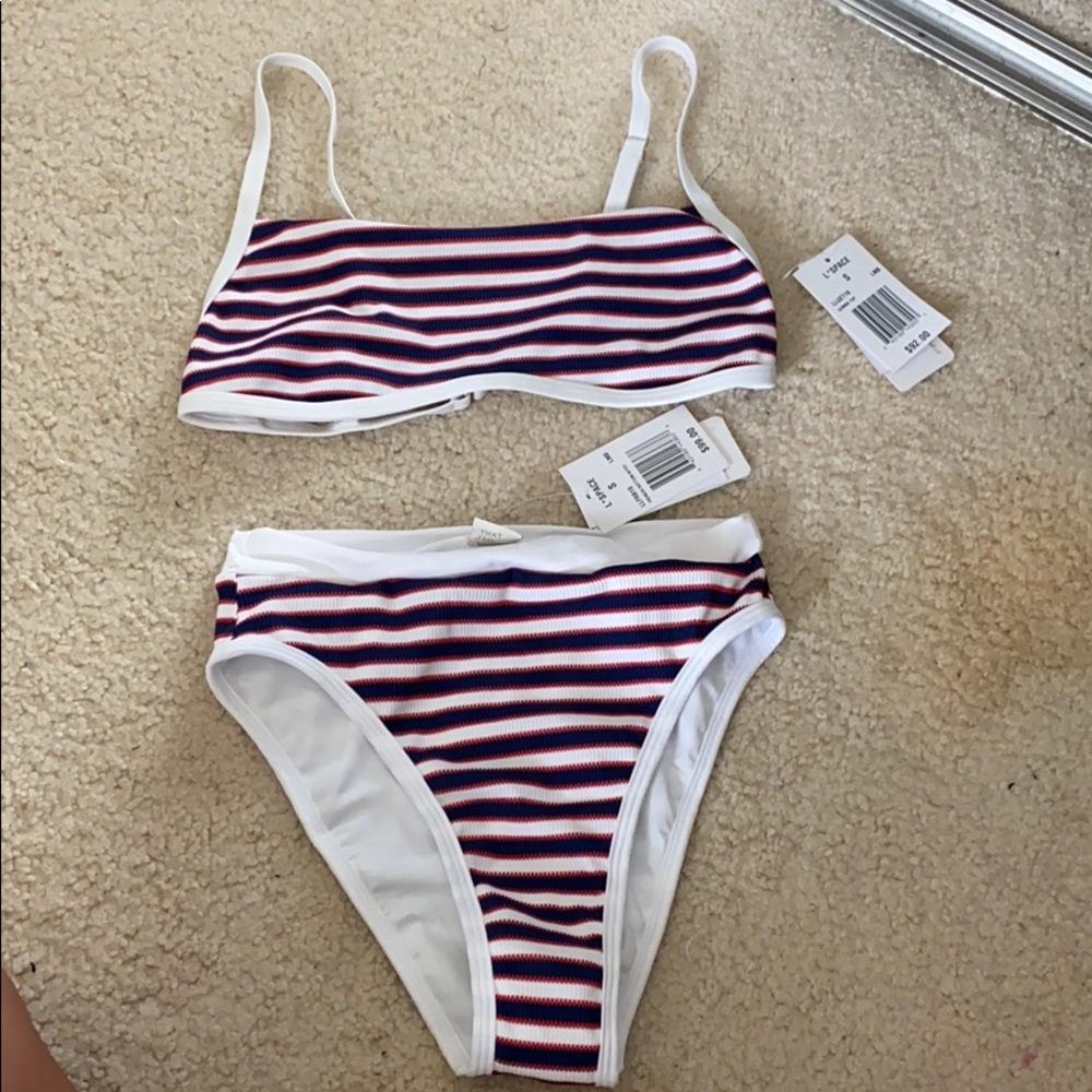 Lspace gemma top and french bottoms bitsy